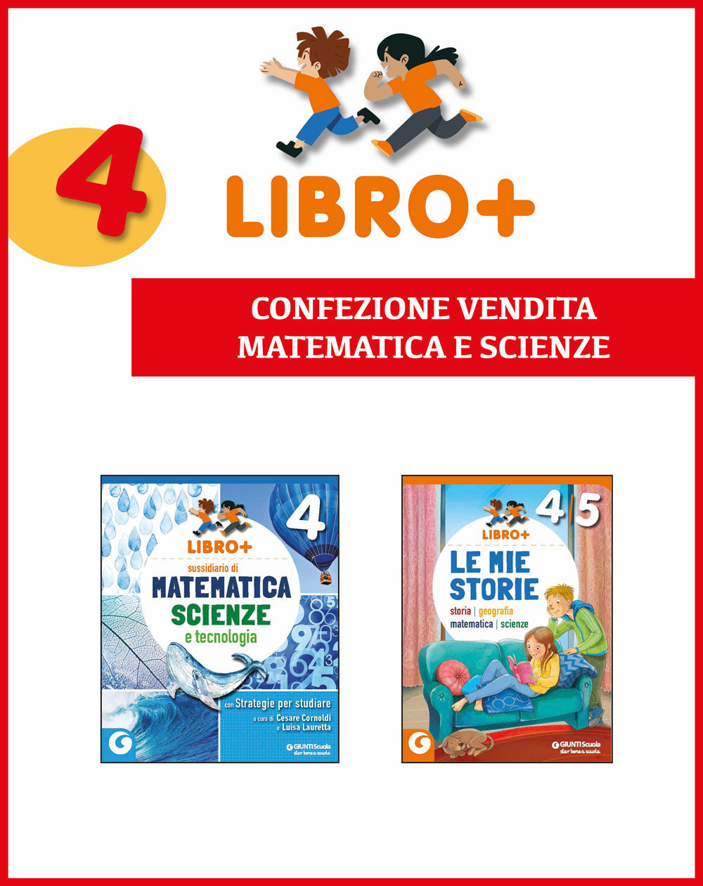 LIBRO + cl. 4 - Confezione Vendita (MATEMATICA E SCIENZE)