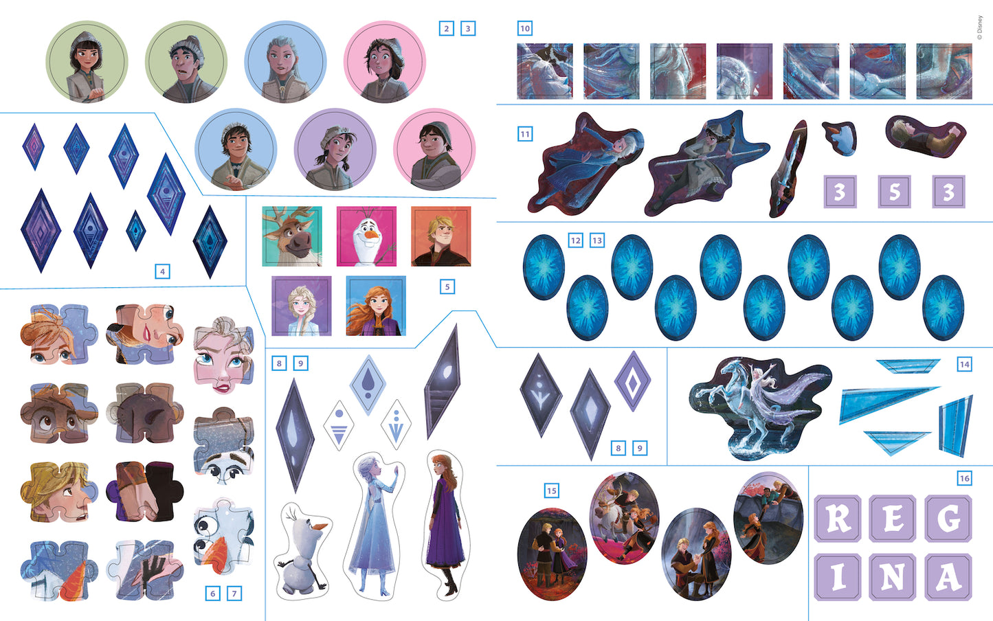 Frozen Super Staccattacca Disney. Gioca, attacca, impara! Con più di 230 adesivi