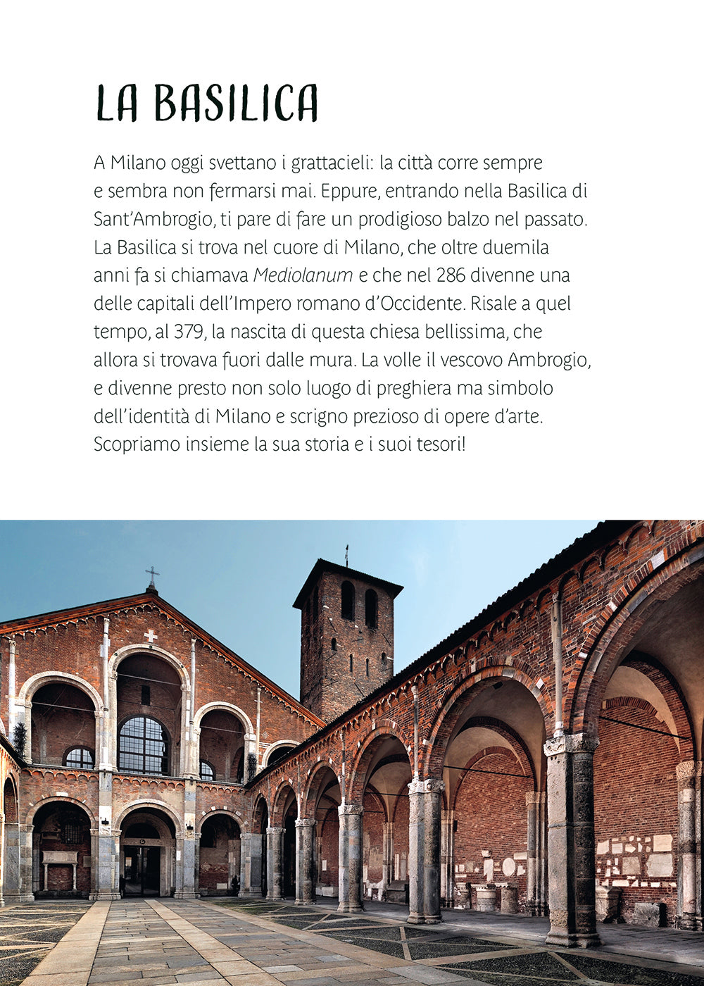 Basilica di Sant'Ambrogio. Storia e capolavori. Guida alla visita