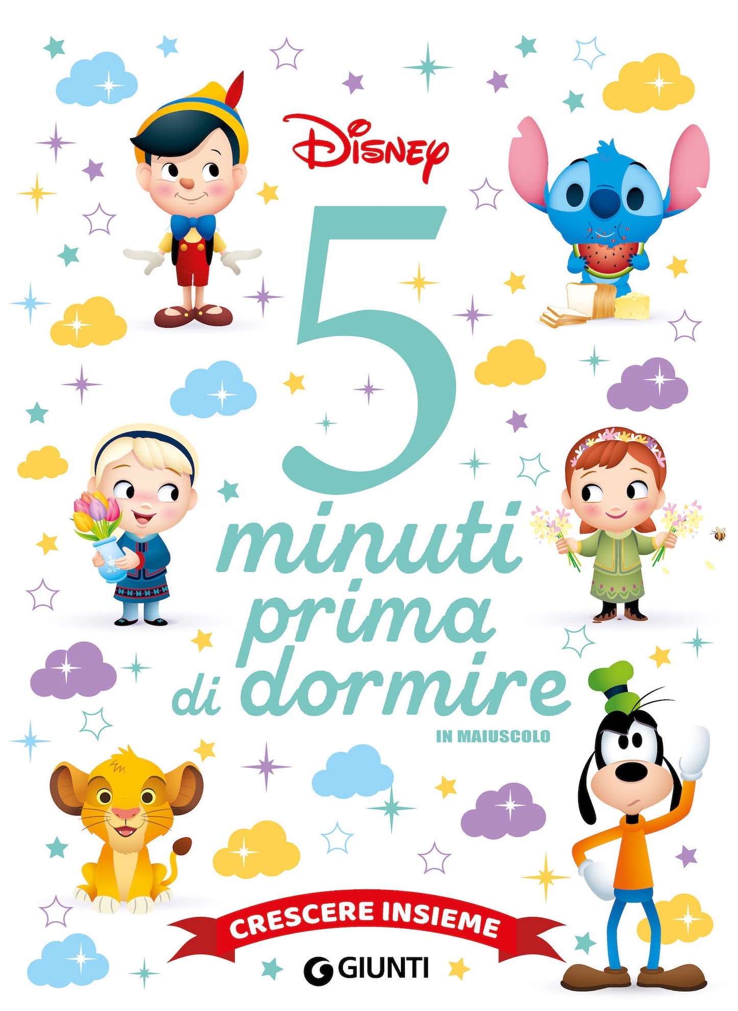 Crescere insieme Disney 5 Minuti prima di dormire. In maiuscolo