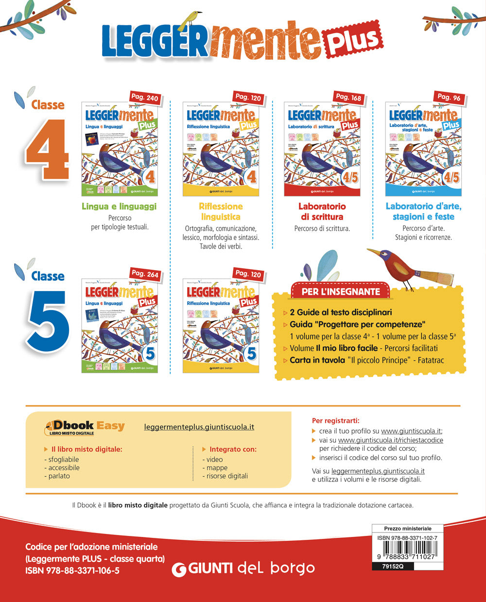 LEGGERMENTE PLUS 4/5 - Laboratorio di scrittura