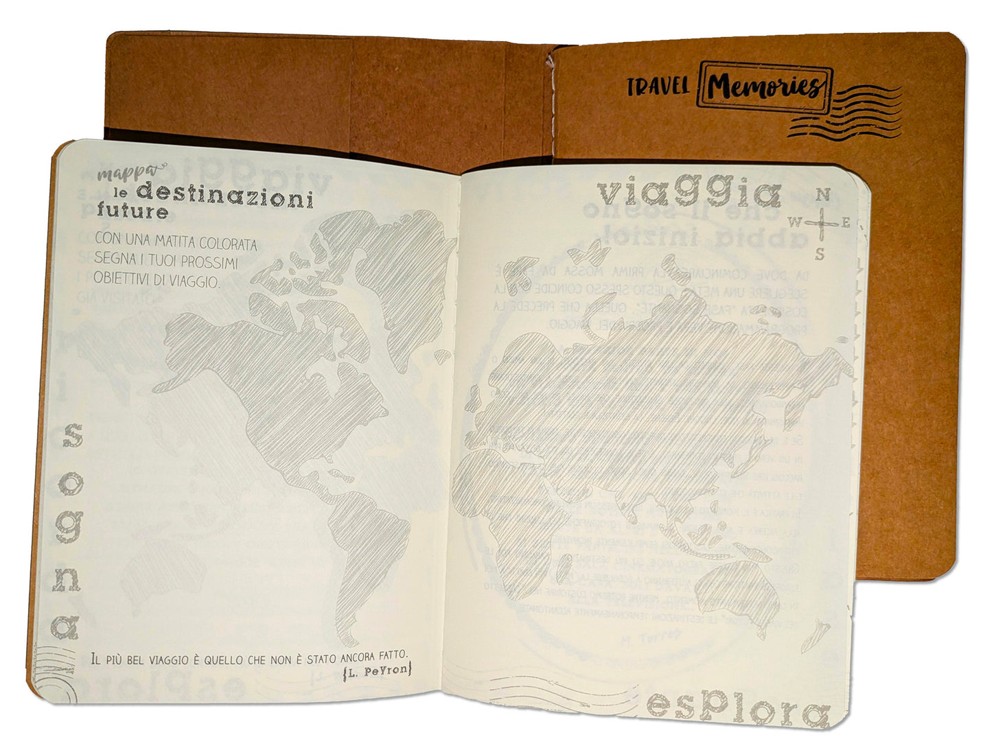 Travel Journal. Notebook. I love travel