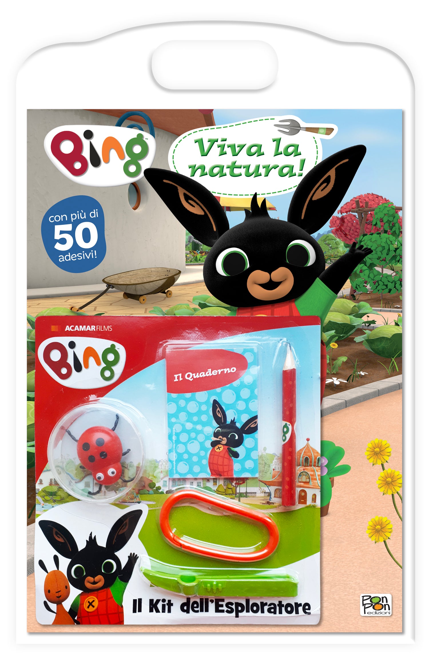 Bing. Activity con gadget. Viva la natura + Kit esploratore