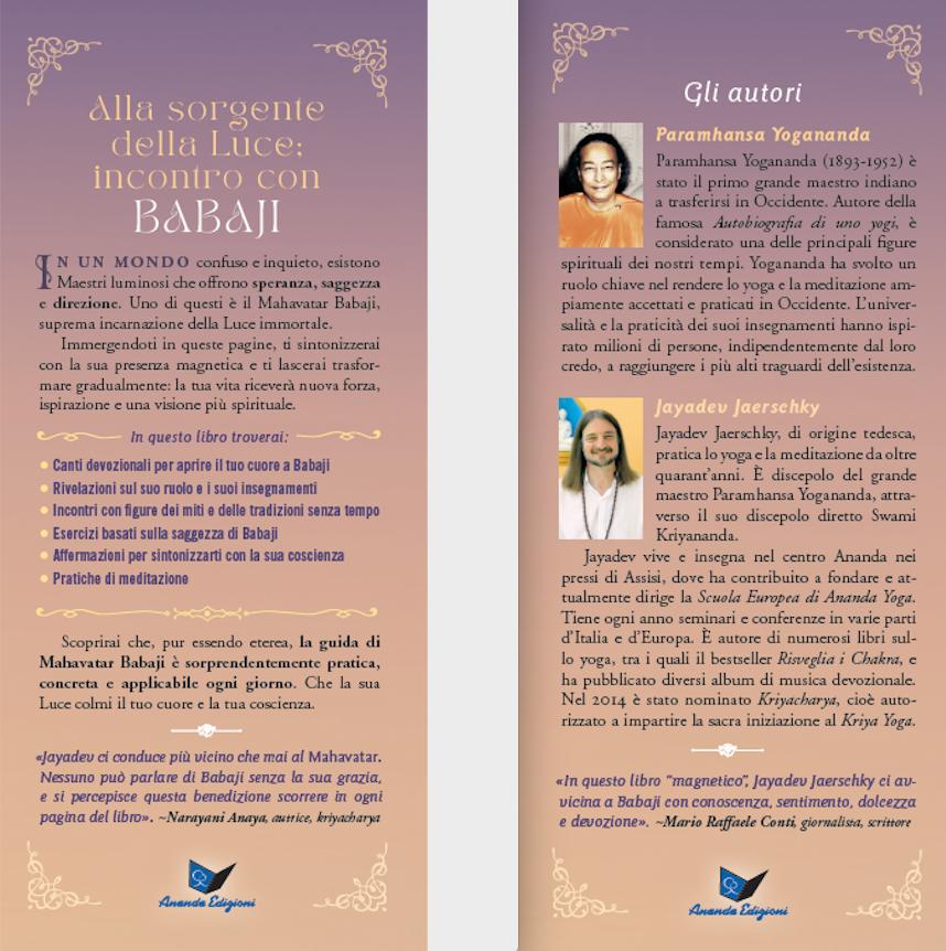 Babaji. Lo yogi immortale dell'Himalaya. Basato sugli insegnamenti di Paramhansa Yogananda