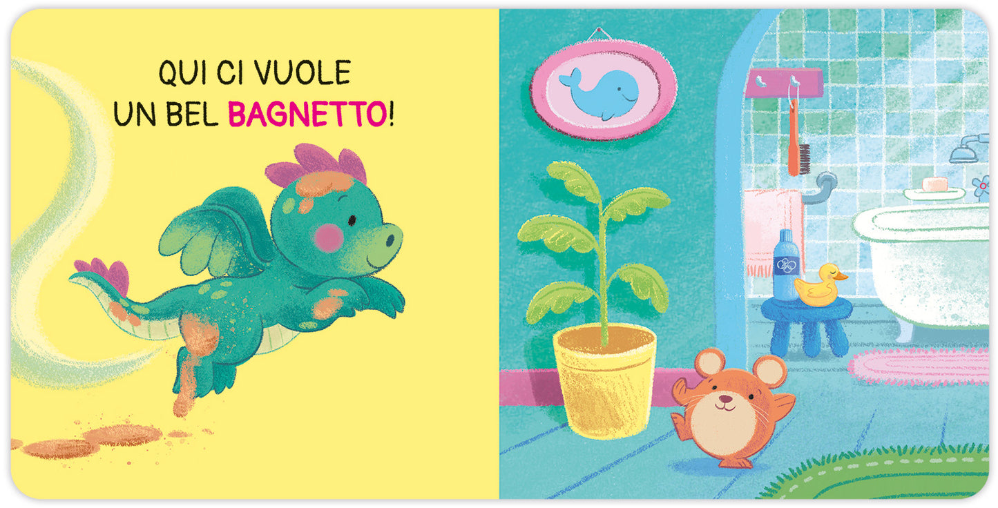 Draghetto fa il bagnetto!