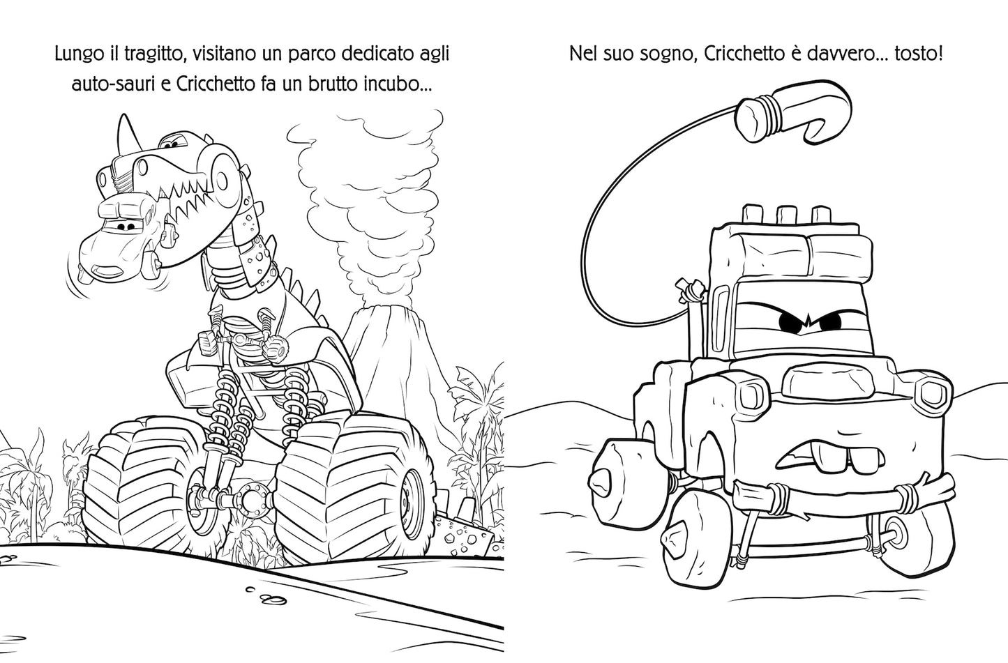 Cars on the road Bubble Stickers. Storia e giochi