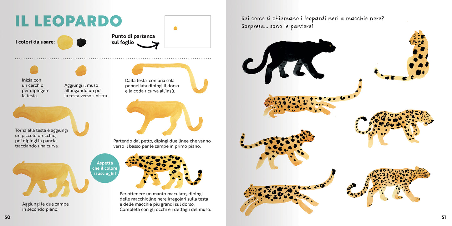 Animali in 3 colpi di pennello