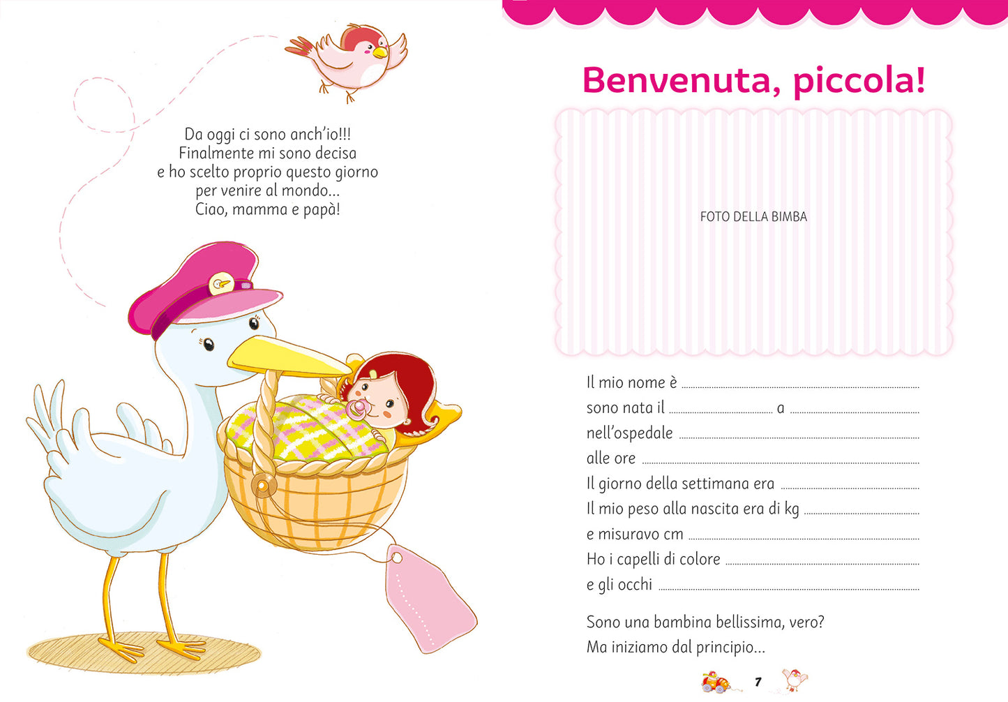 Sono nata! Il mio primo Diario con QRC