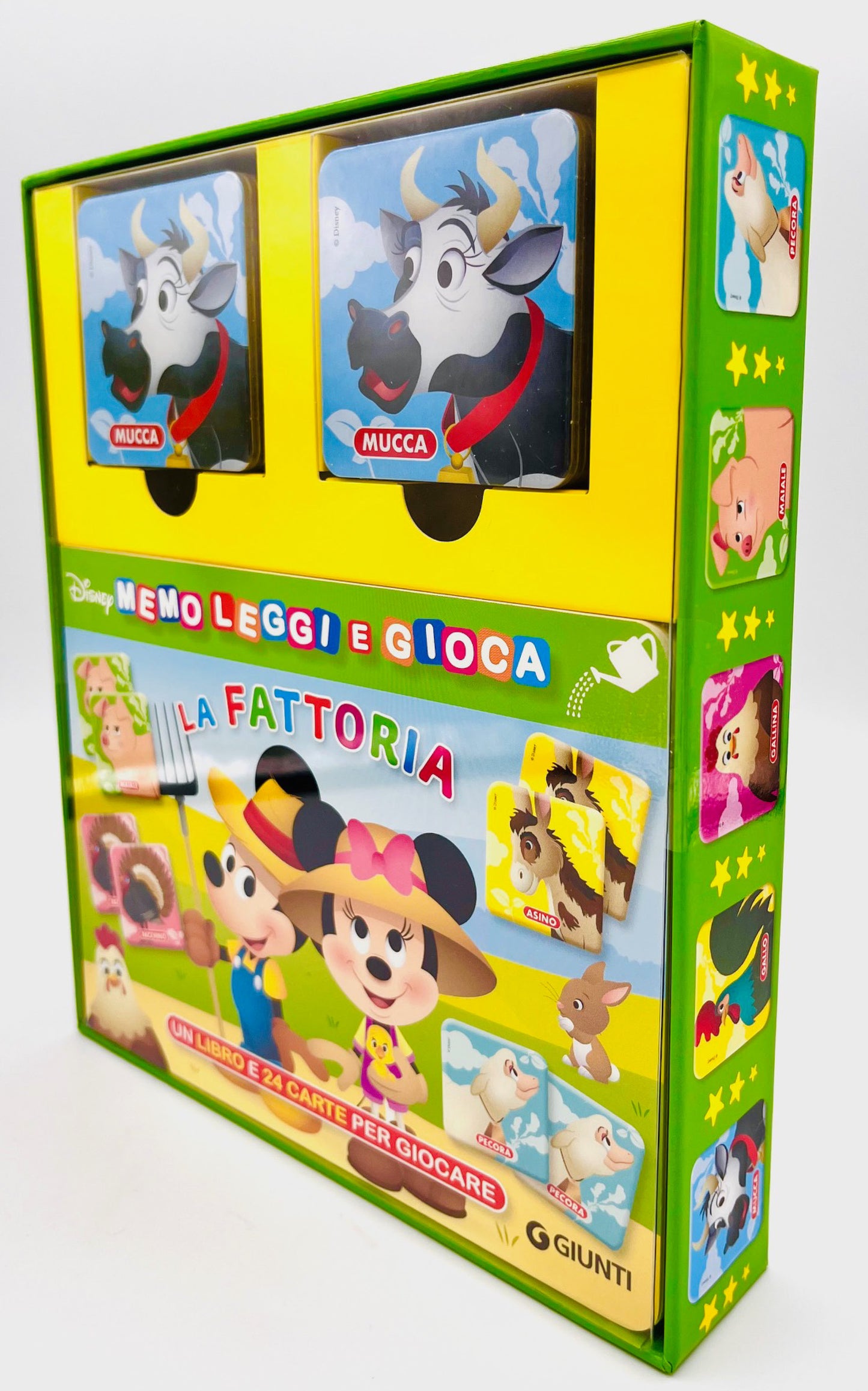 Fattoria Memo Book. Memo Leggi e gioca - Un libro e 24 carte per giocare