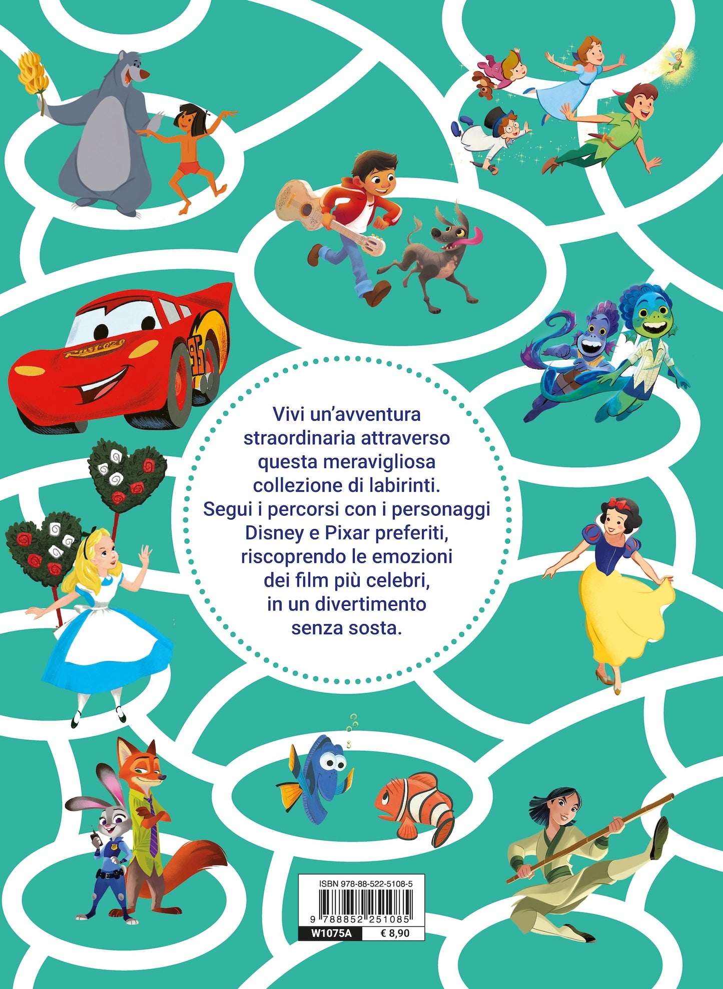 Labirinti Disney . 100 pagine per esplorare i mondi incantati della magia