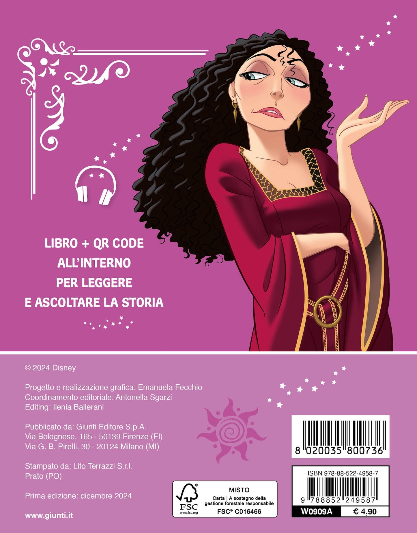 Rapunzel Leggi e Ascolta QR Code