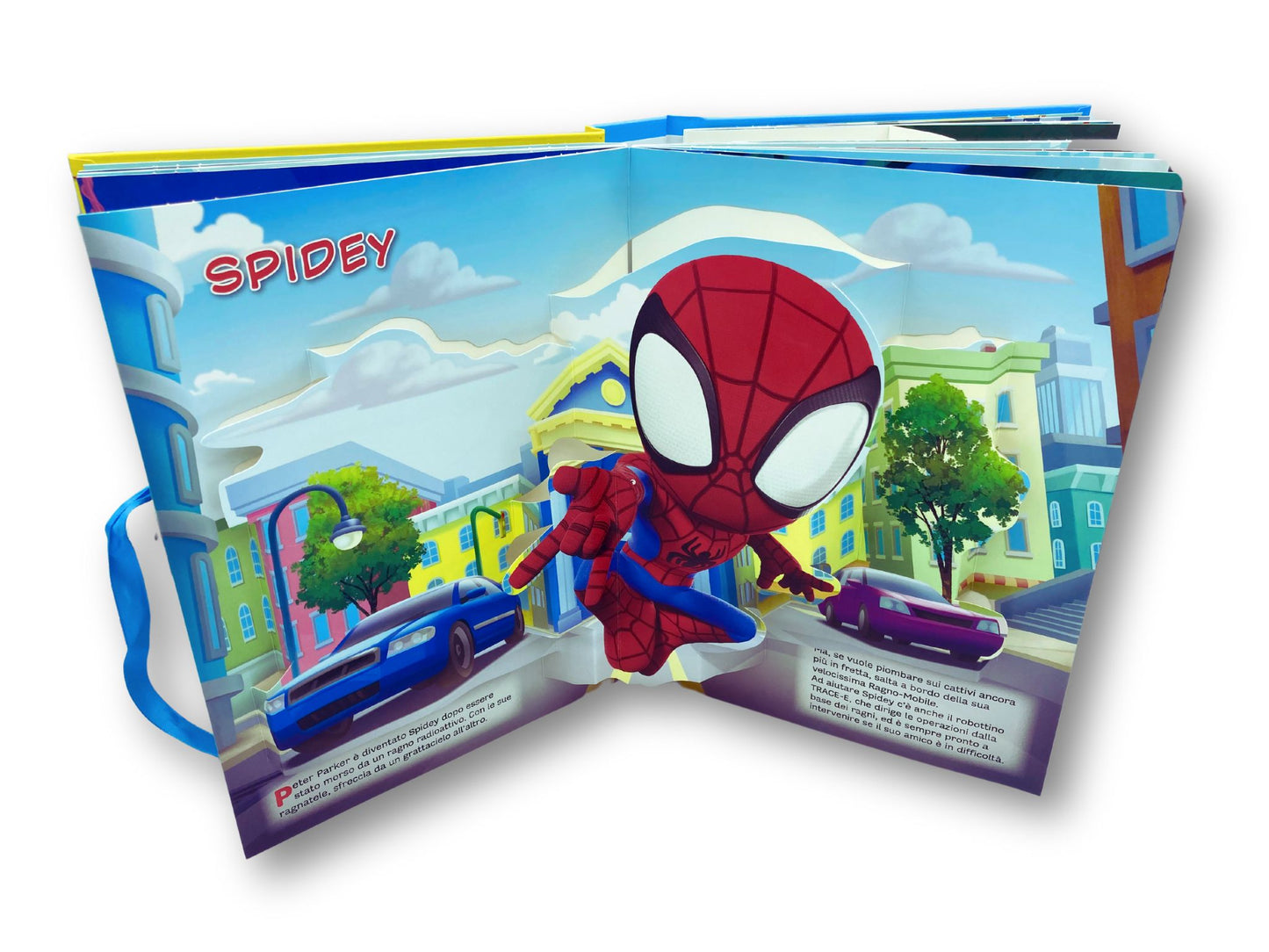 Spidey Libro Pop-up . La storia in 3d