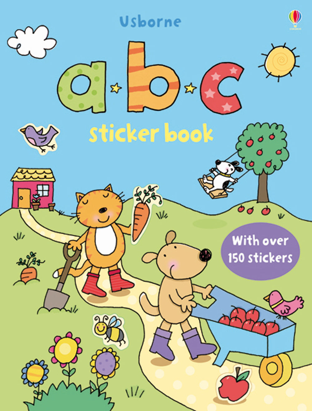 ABC sticker book. Con adesivi