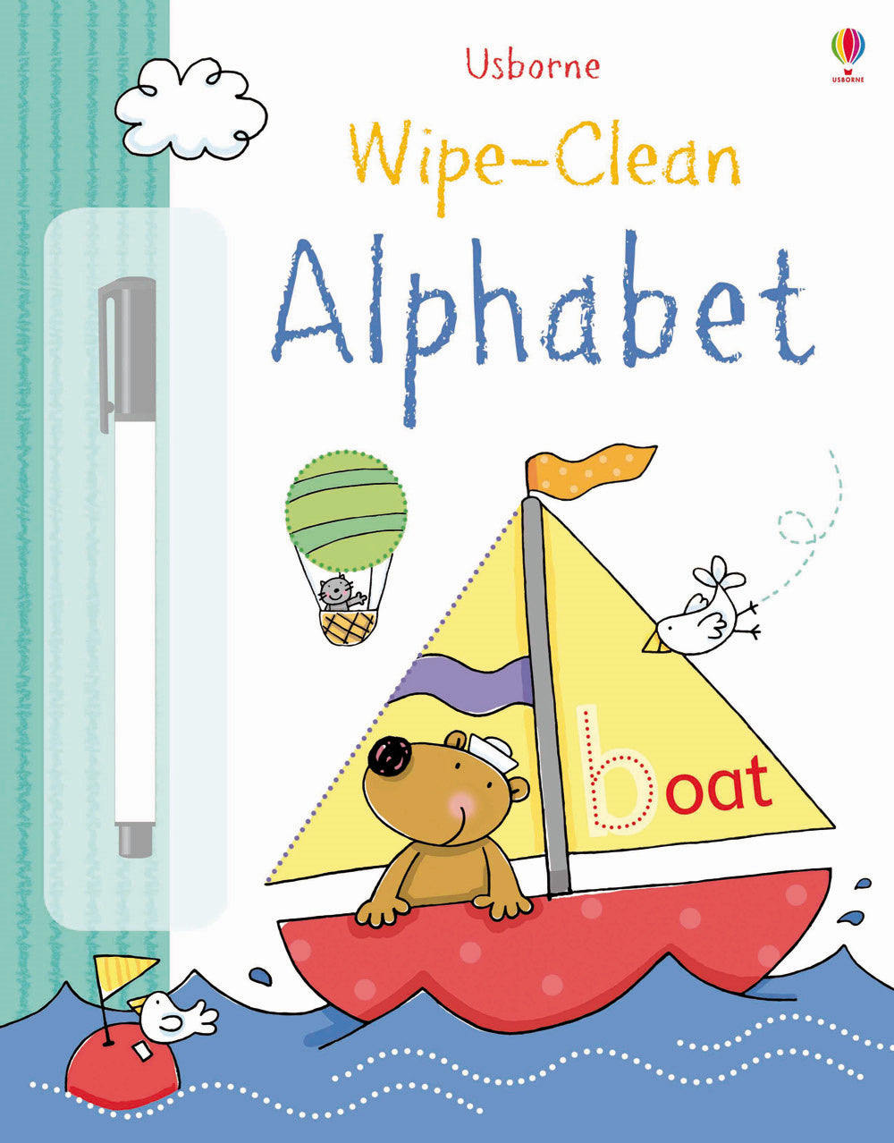 Wipe-clean alphabet