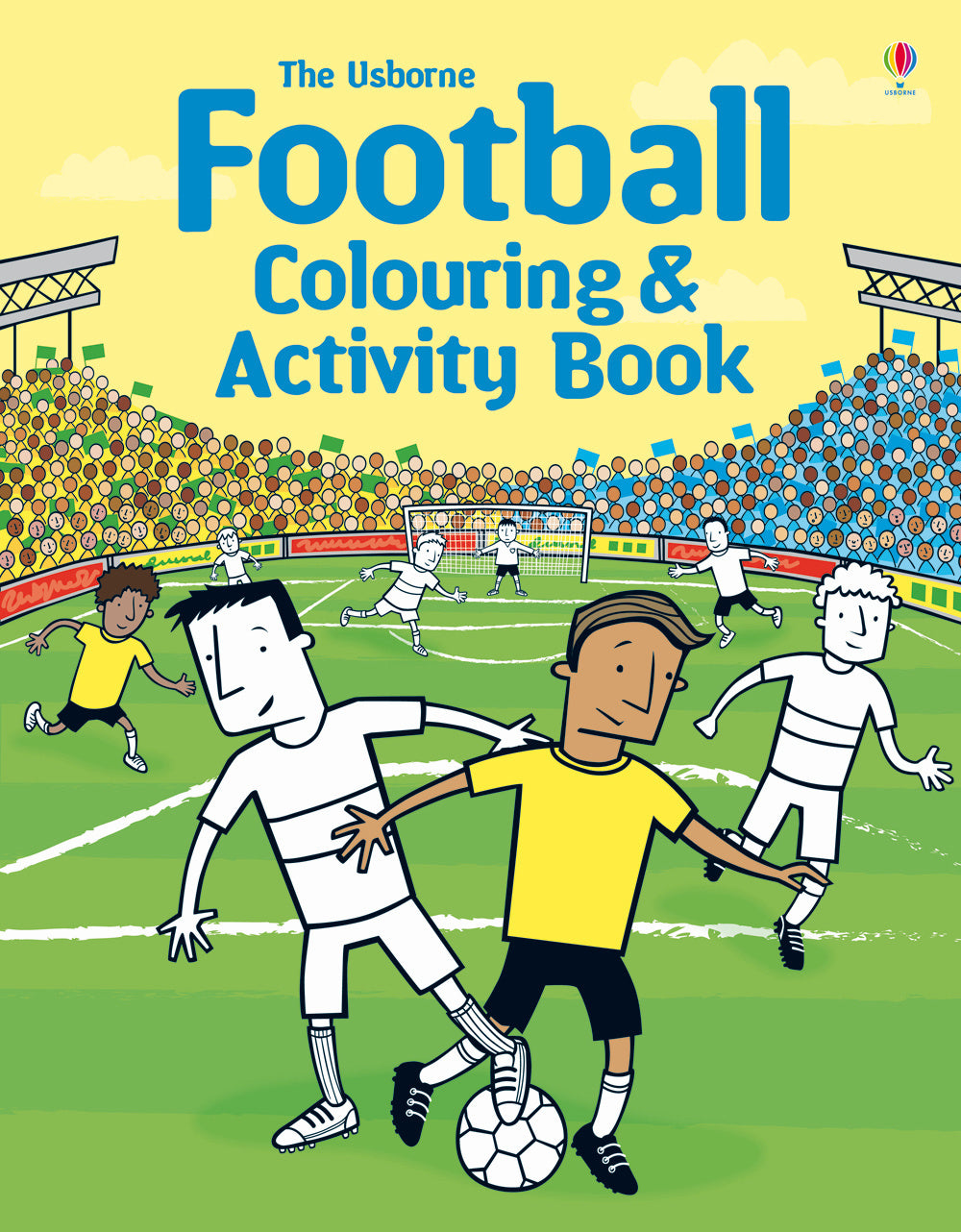 Football colouring activity book