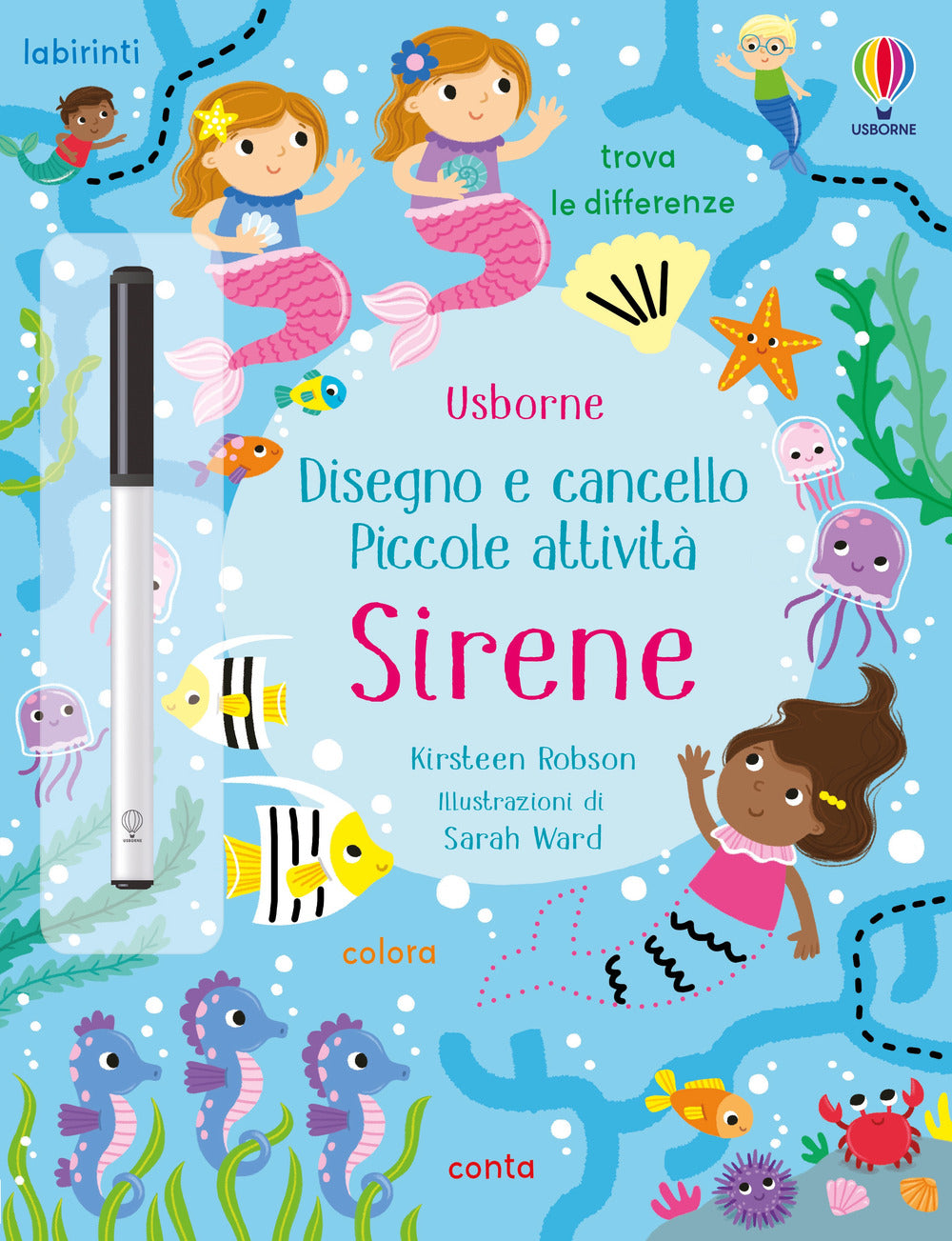 Sirene. Ediz. a colori. Con pennarello