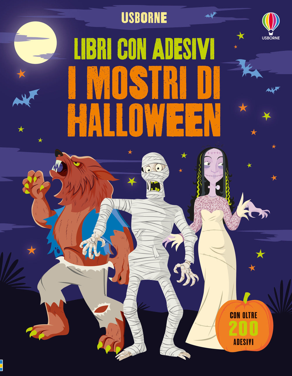Mostri di Halloween. Con adesivi