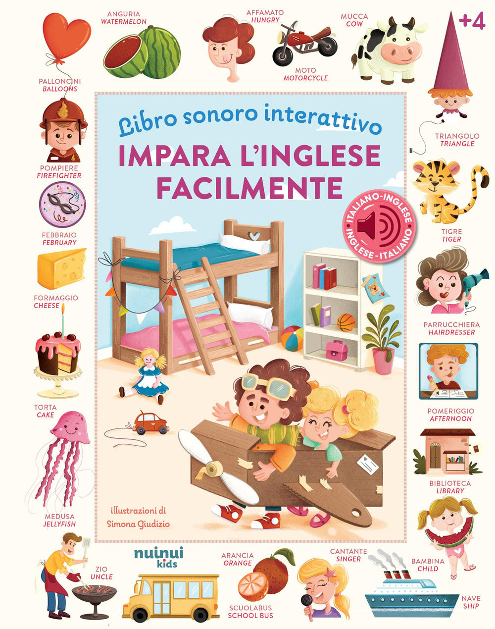 Impara l'inglese facilmente. Libro sonoro interattivo