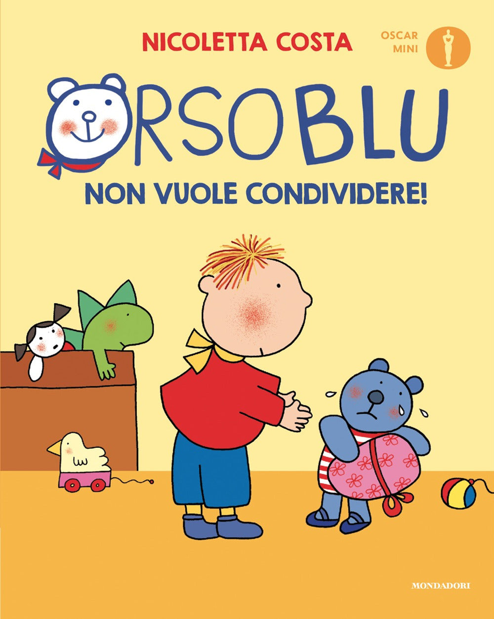 Orso Blu non vuole condividere!