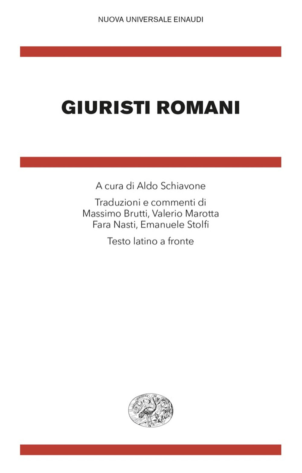 Giuristi romani. Testo latino a fronte