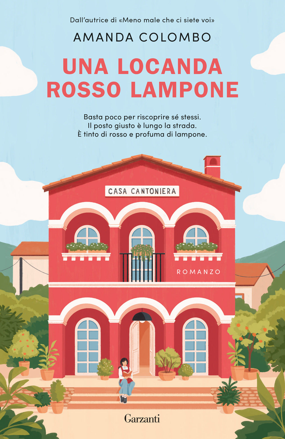 Una locanda rosso lampone