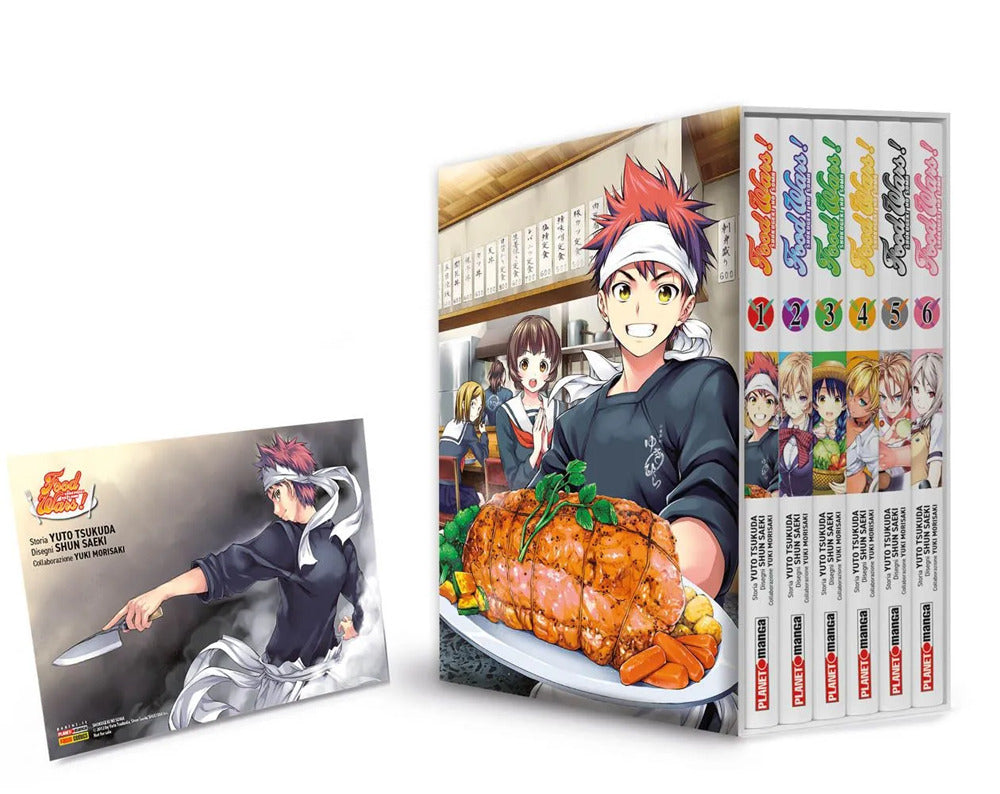 Food wars! Cofanetto. Ediz. speciale. Vol. 1-6