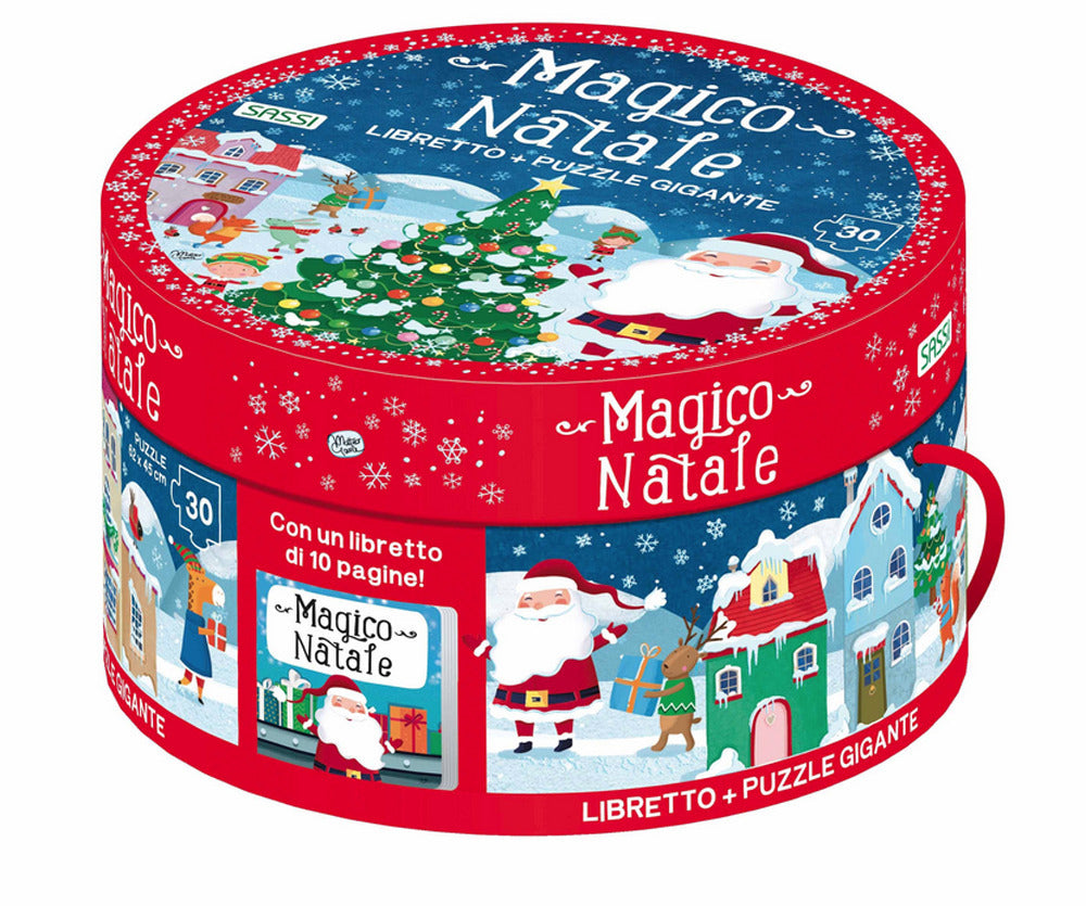 Magico Natale. Scatola tonda