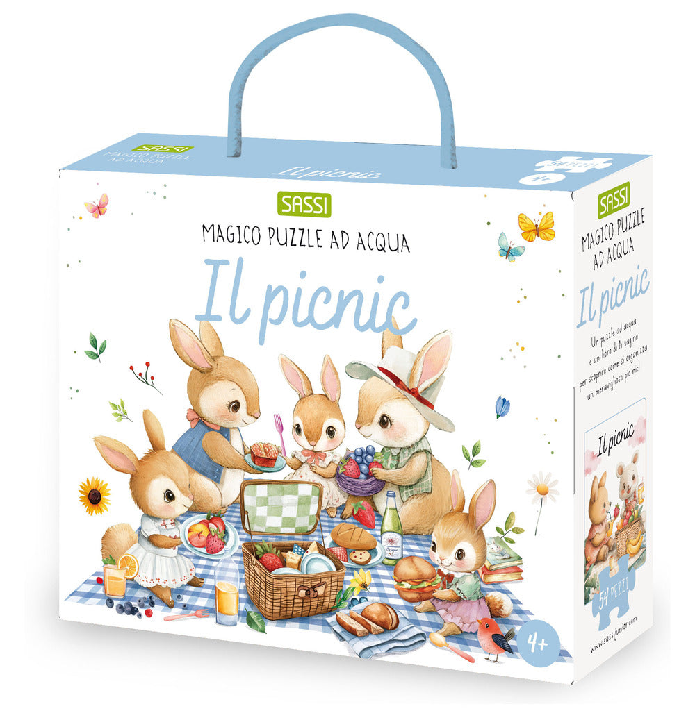 Il picnic. Magico puzzle ad acqua