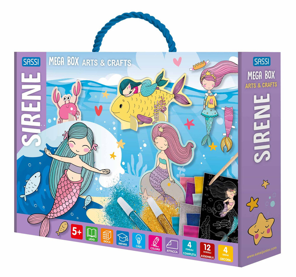 Le sirene. Mega box arts & crafts