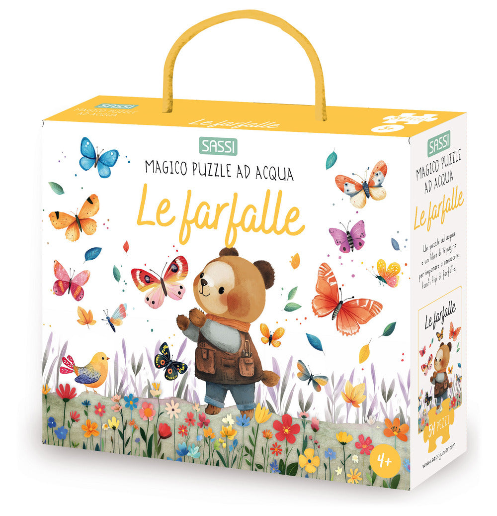 Le farfalle. Magico puzzle ad acqua
