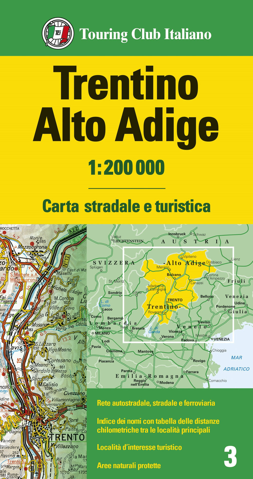 Trentino Alto Adige 1:200.000