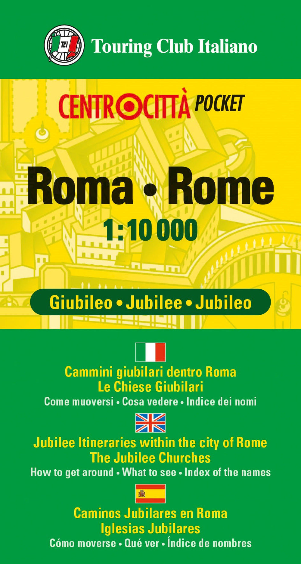 Roma 1:10.000. Edizione Giubileo 2025