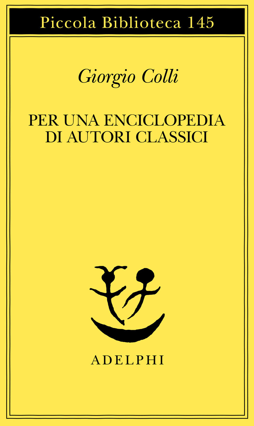 Per una enciclopedia di autori classici