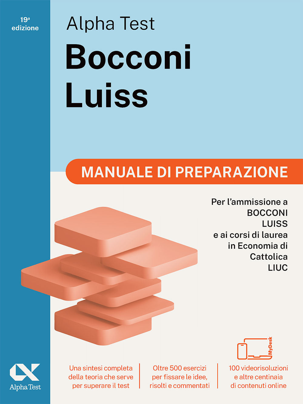 Alpha Test Bocconi e Luiss Manuale di preparazione. Edizione 2025. Per test di economia. Con teoria, esercizi e contenuti digitali