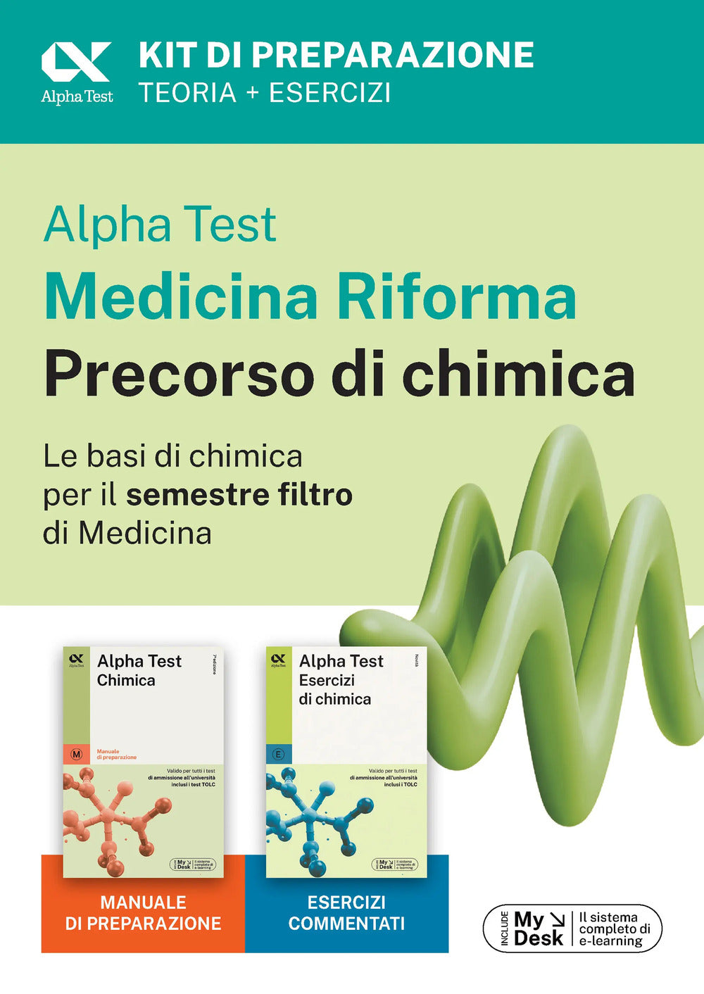 Alpha Test Medicina Riforma. Precorso di chimica. Kit di preparazione. Ediz. myDesk