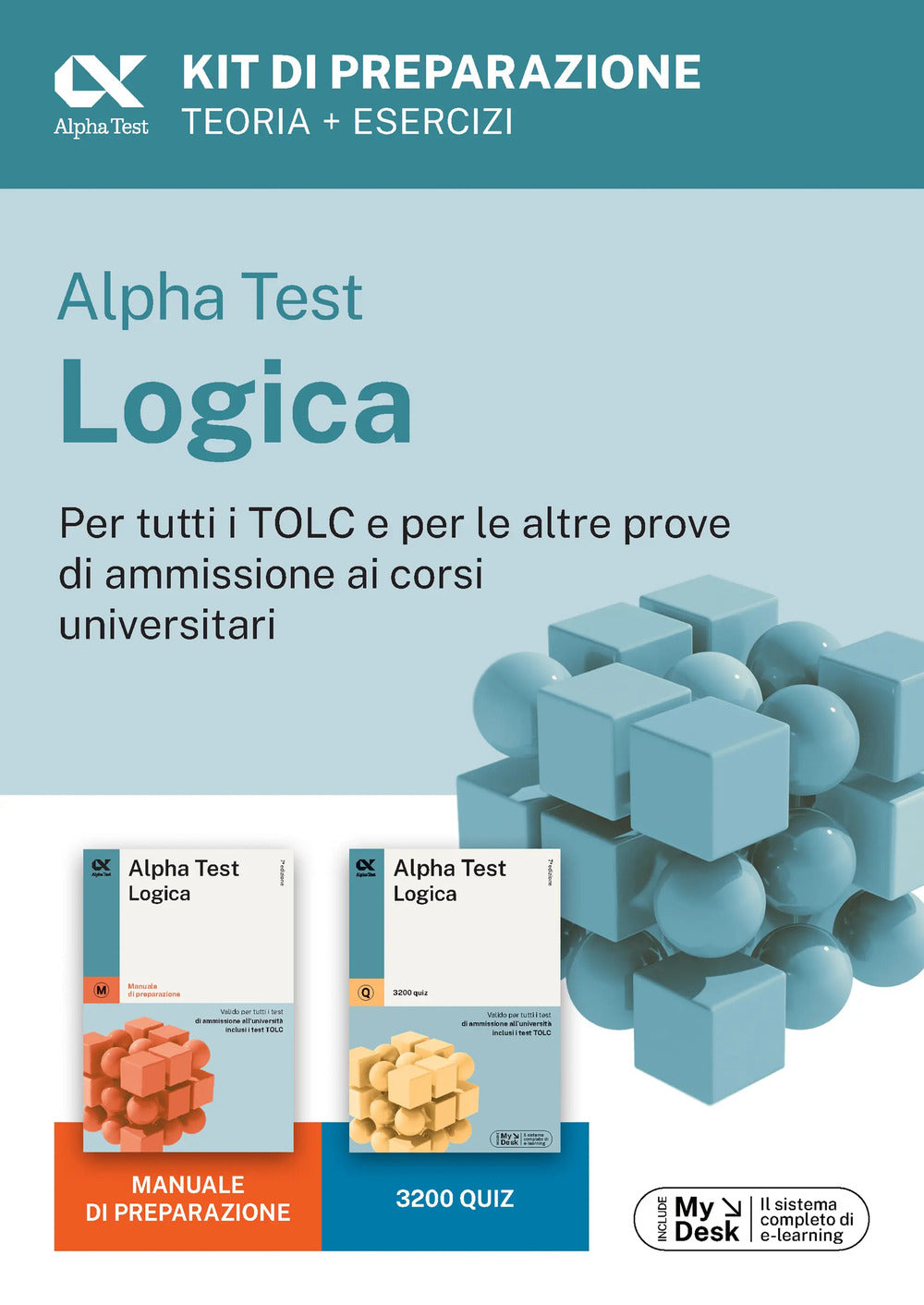 Alpha Test. Logica. Kit di preparazione. Ediz. MyDesk