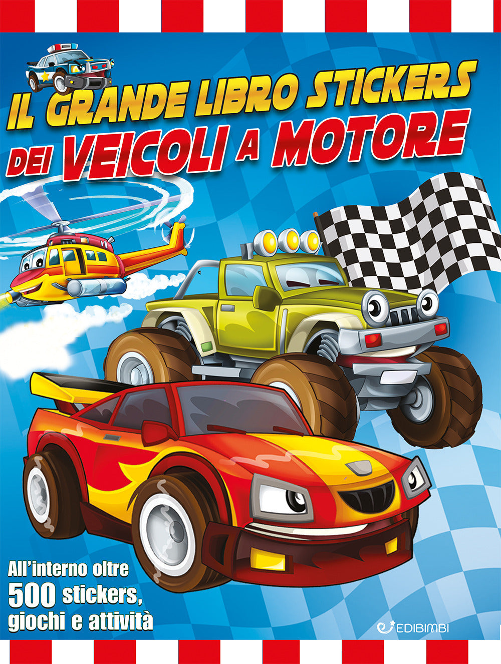 Il grande libro stickers dei veicoli