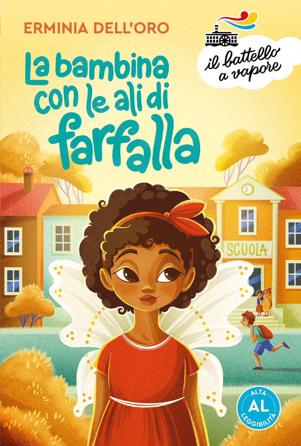 La bambina con le ali di farfalla. Ediz. ad alta leggibilità