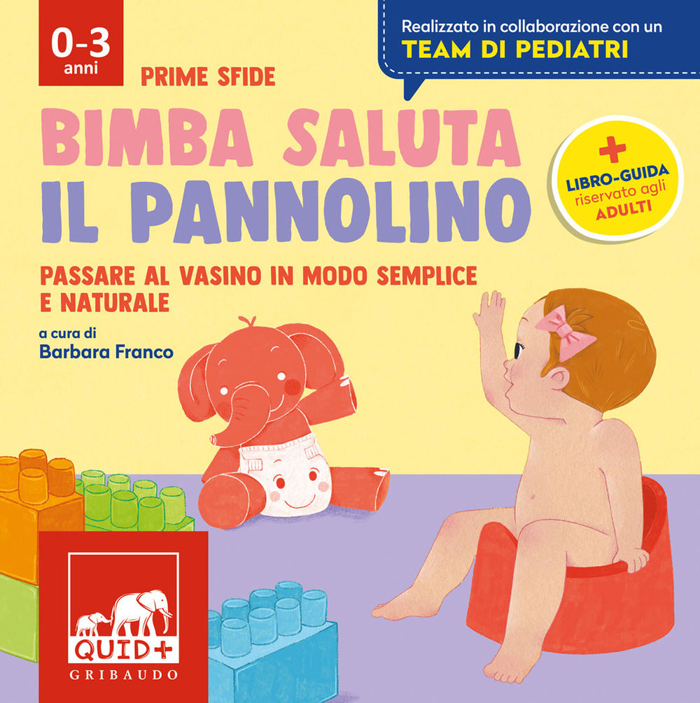 Bimba saluta il pannolino. Passare al vasino in modo semplice e naturale