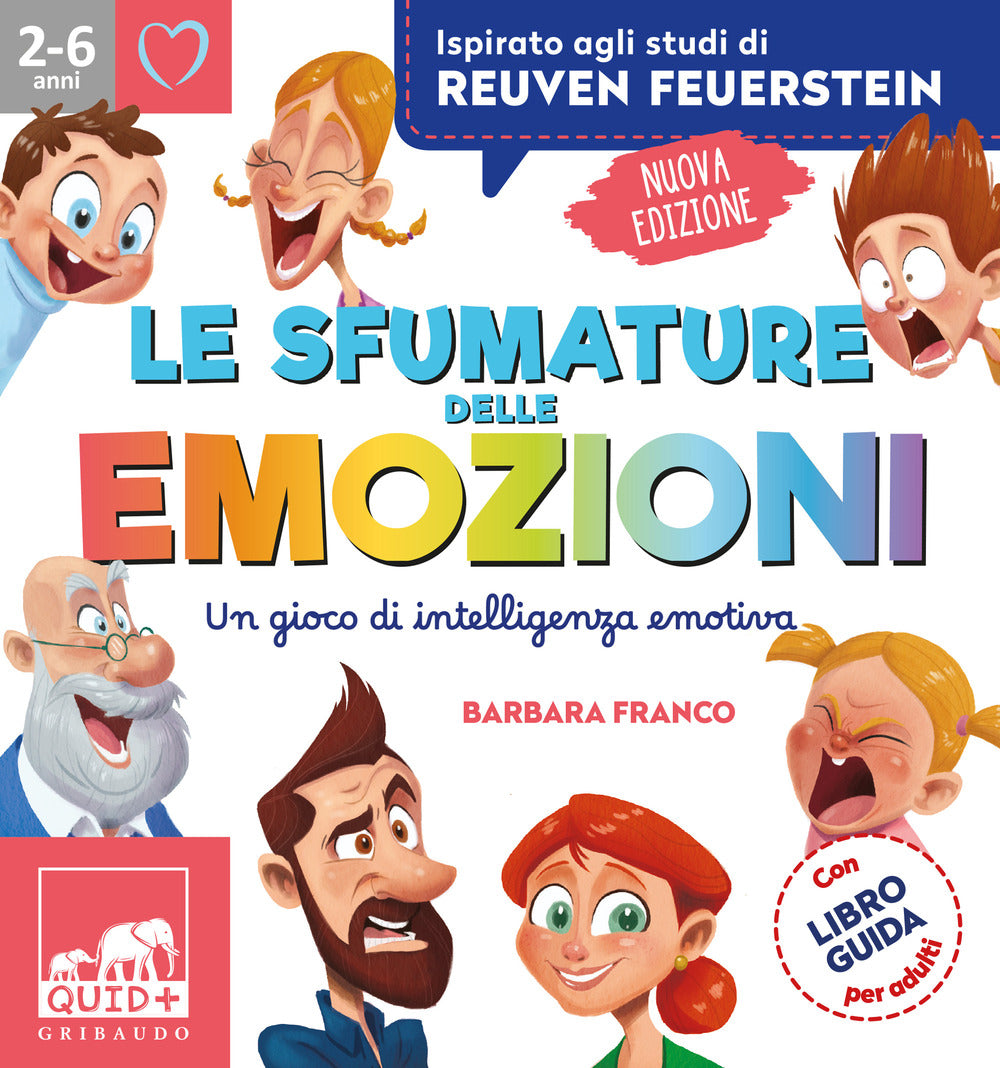 Le sfumature delle emozioni. Un gioco di intelligenza emotiva. Ispirato agli studi di Reuven Feuerstein. Nuova ediz. Con Carte