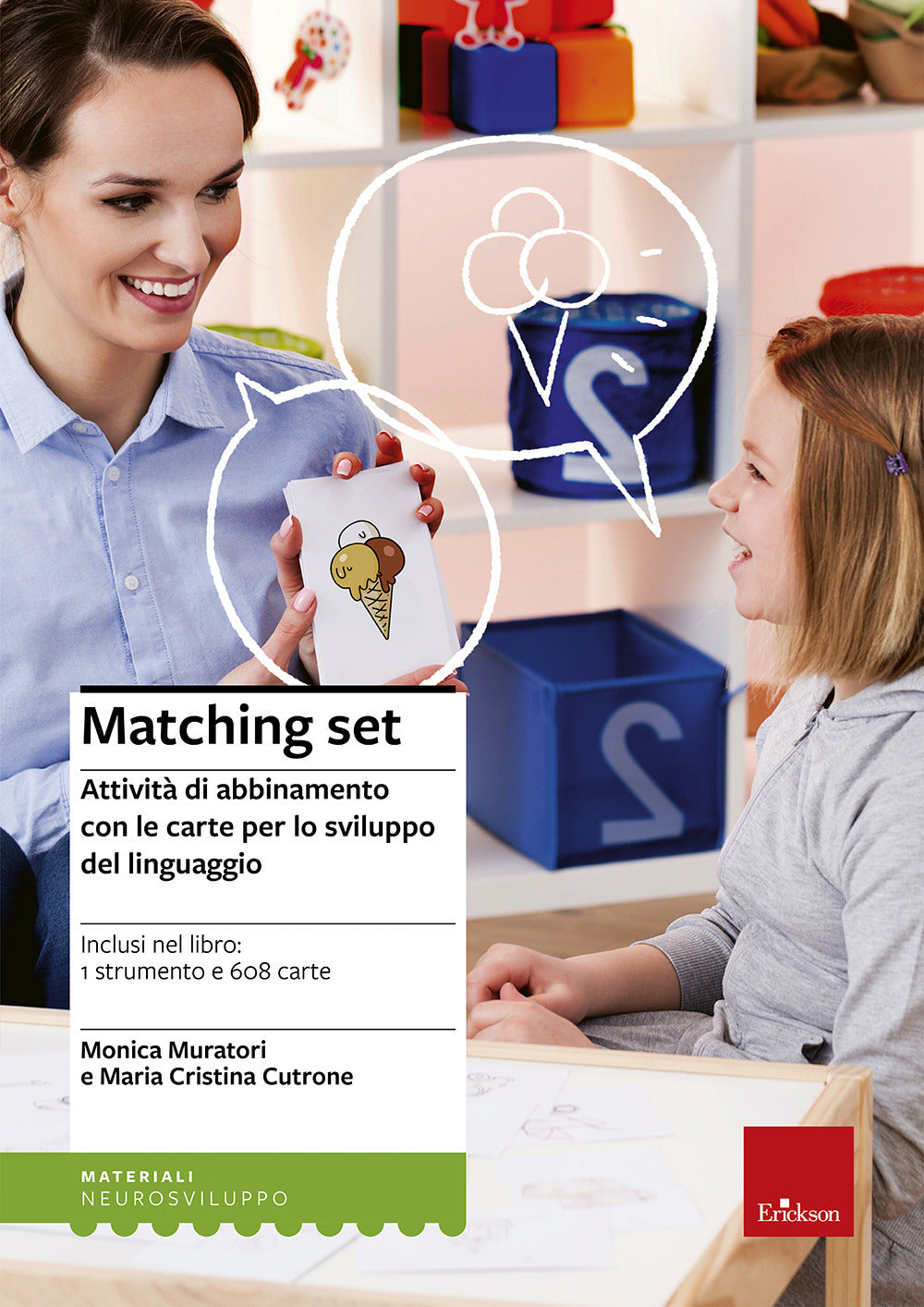 Matching set. Attività di abbinamento con le carte per lo sviluppo del linguaggio