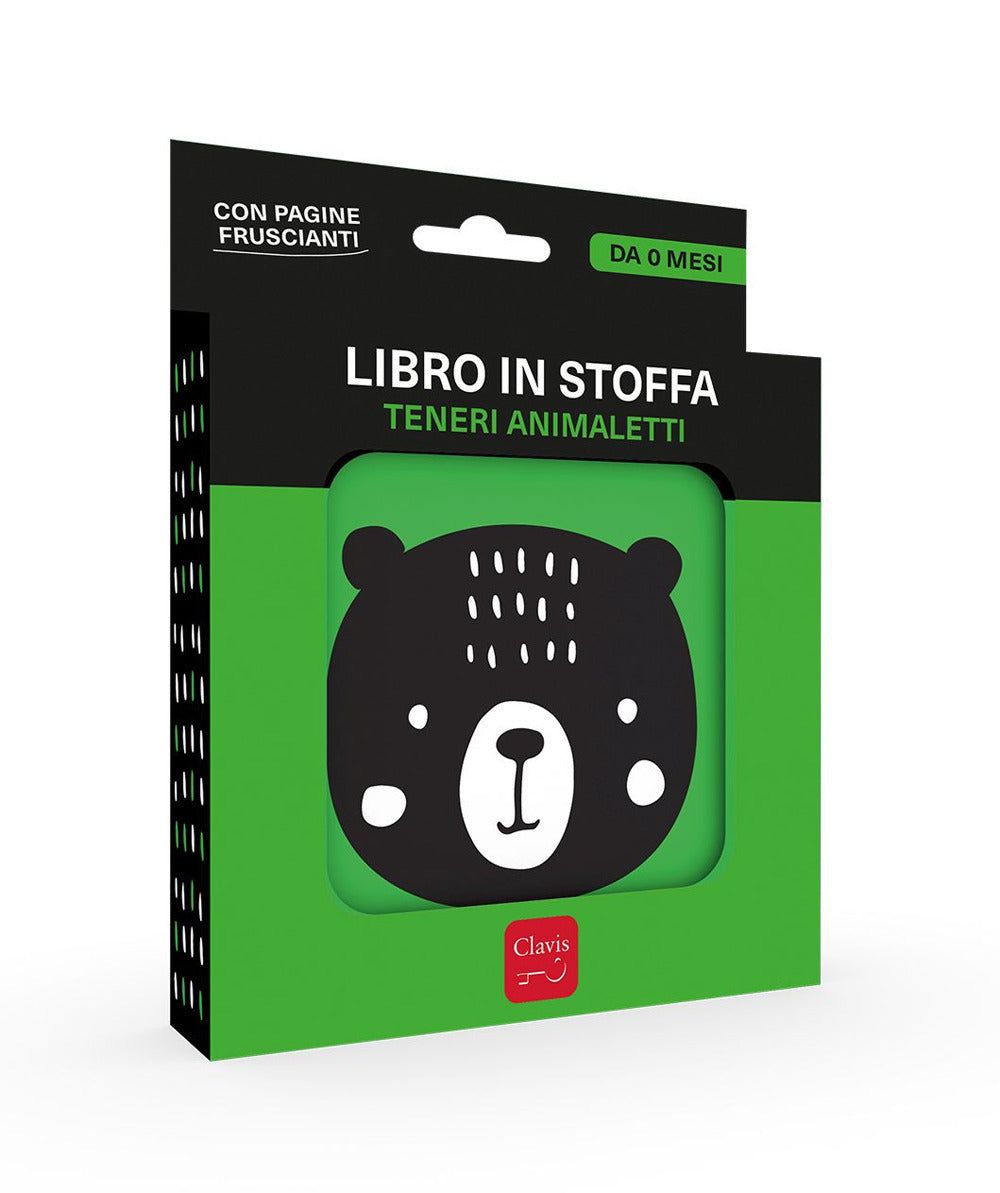 Teneri animaletti. Libro in stoffa
