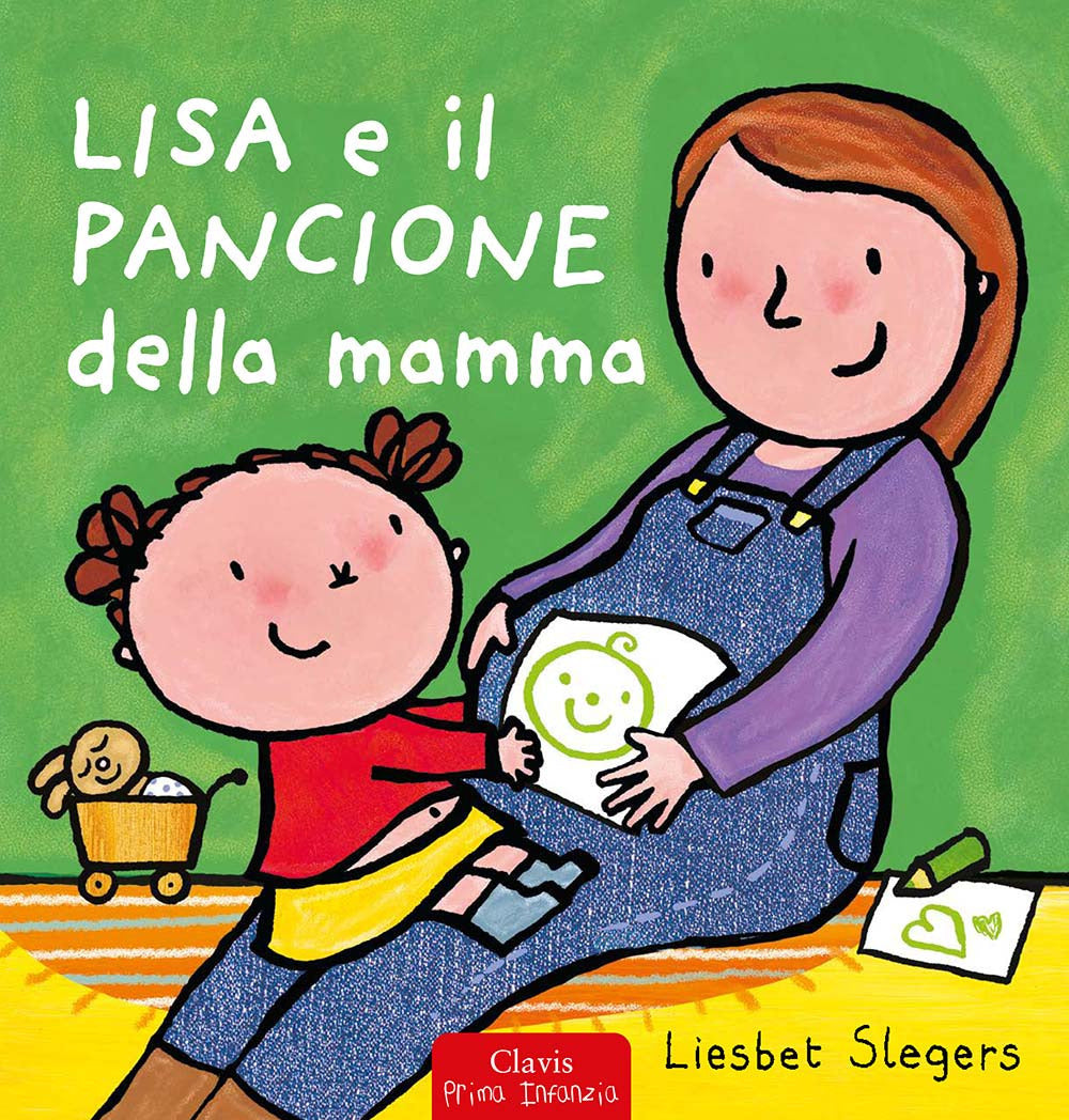 Lisa e il pancione della mamma