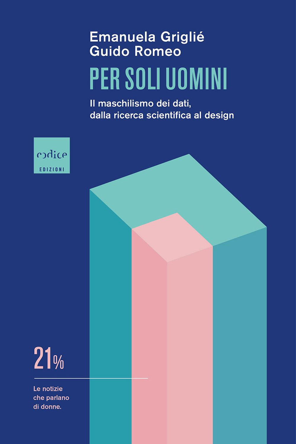 Per soli uomini. Il maschilismo dei dati, dalla ricerca scientifica al design