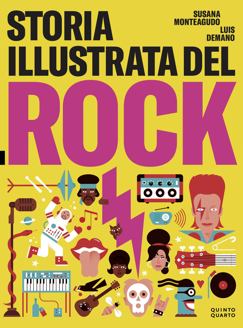 Storia illustrata del rock. Ediz. a colori