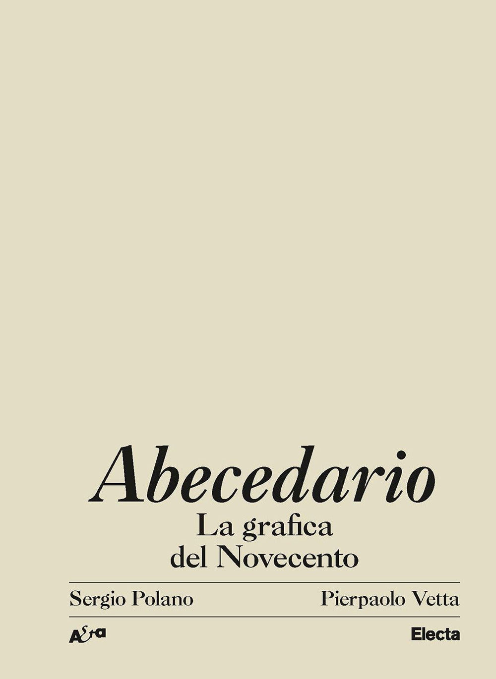 Abecedario. La grafica del Novecento