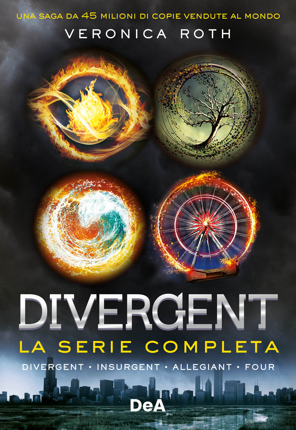 Divergent. La serie completa: Divergent-Insurgent-Allegiant-Four