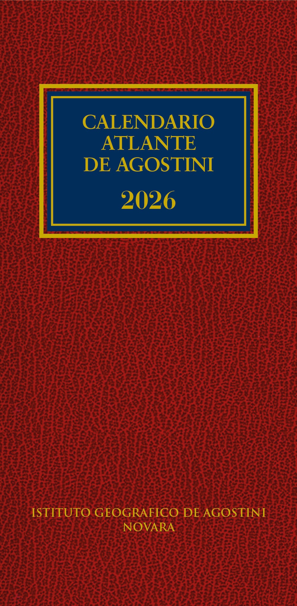 Calendario atlante De Agostini 2026