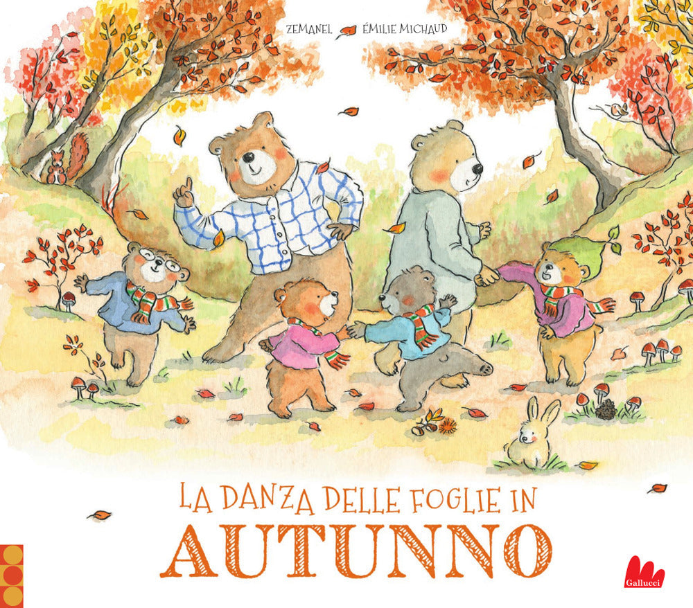 La danza delle foglie in autunno