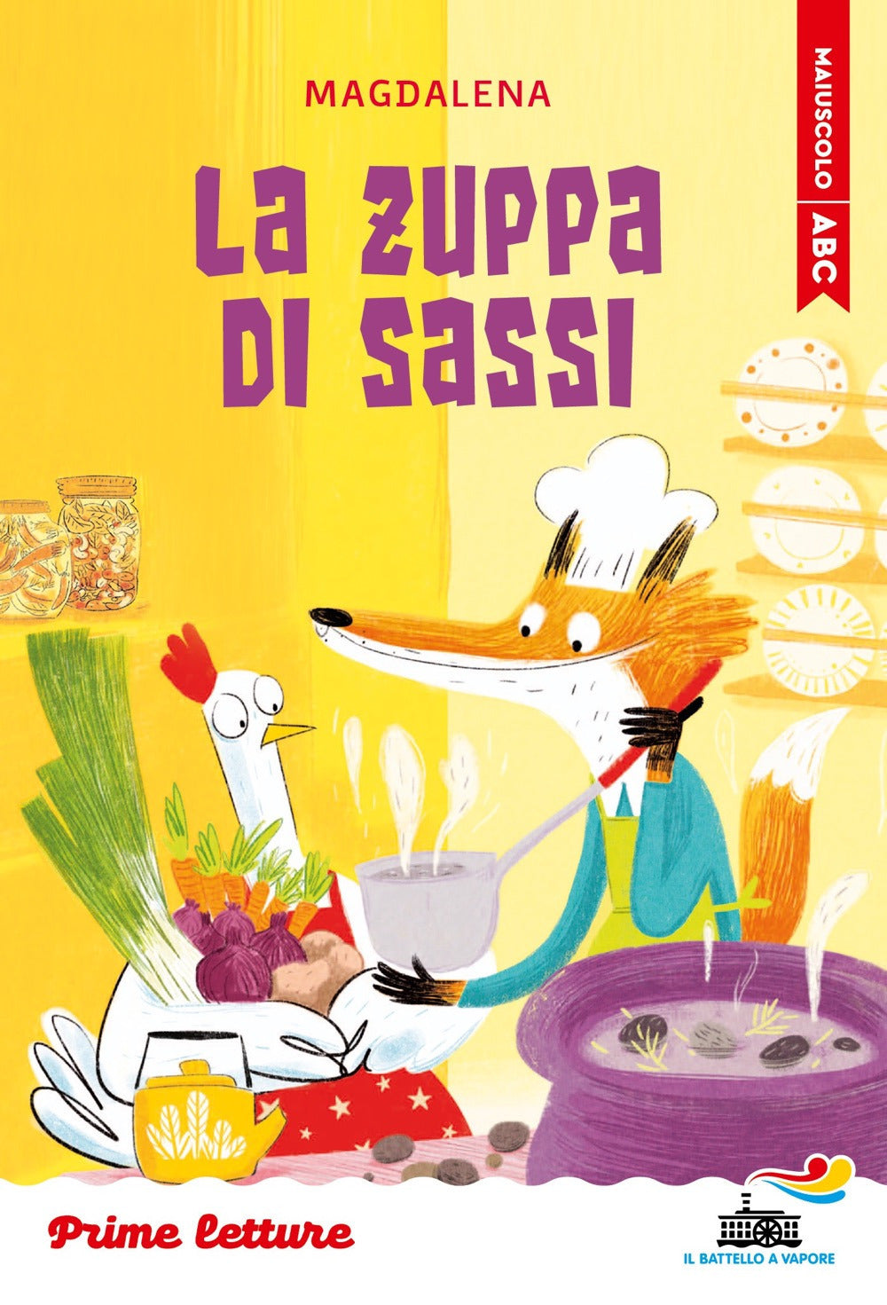 La zuppa di sassi. Stampatello maiuscolo